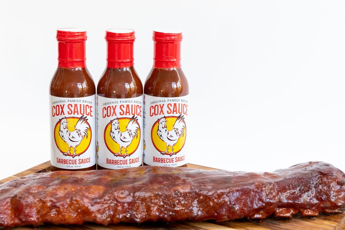 Cox Sauce baby back ribs